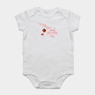 Sweet Valentine with Strawberry Fruit Baby Bodysuit